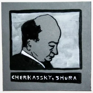 Artist Portrait Illustration Shura Cherkassky