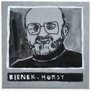 Artist Portrait Illustration Horst Bienek
