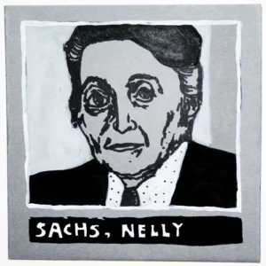 Artist Portrait Illustration Nelly Sachs