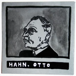 Artist Portrait Illustration Otto Hahn