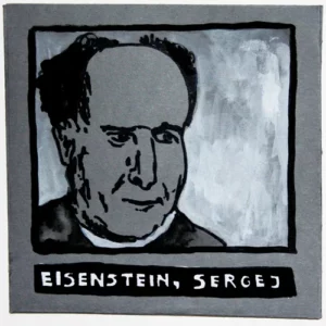 Artist Portrait Illustration Sergej Eisenstein